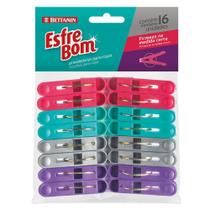 Prendedor De Roupas Esfrebom Basic 16 Peças Bettanin