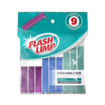 Prendedor emba.plast. 9pc flashlimp