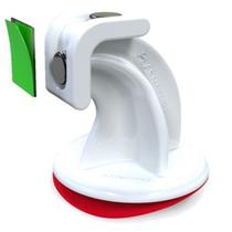 Prendedor Fixador Trava Portas Magnético Adesivo Branco