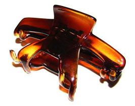 Prendedor Grande 8,5x4,0cm Tartaruga De Acetato Musa Kalliopi