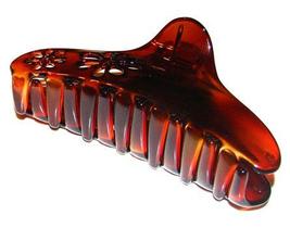 Prendedor Grande 9,0x4,0cm Tartaruga De Acetato