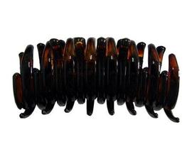 Prendedor Grande 9,0x4,5cm Tartaruga De Acetato Musa Kalliopi