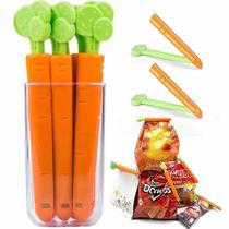 Prendedor Kit 5 Lacres Plástico Vedação Embalagens Alimentos Prendedor Kit 5 Lacres Plástico Vedação Embalagens Alimentos