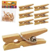 Prendedor Mini de Madeira 2,5cm com 30 Unidades - Rio Tijucas