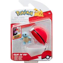 Prendedor N Go Pokémon Squirtle Poké Ball Jazwares Pkw3143