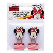 Prendedor papel 25mm minnie molin