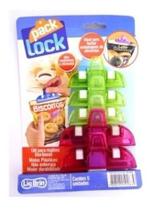 Prendedor Para Alimentos Contém 5 Unidades LigBrin Pack Lock Prendedor Para Alimentos Contém 5 Unidades LigBrin Pack Lock