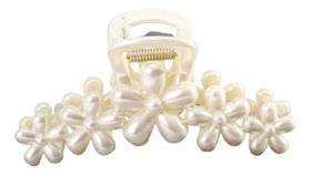 Prendedor Piranha Presilha De Cabelo Acetato Flores Moda