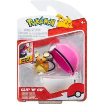 Prendedor Porta-chaves Pokémon Dedenne Love Ball Jazwares - Pkw3138