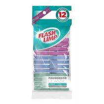 Prendedor Pregador De Roupa Plastico C/12 Flash Limp Classic