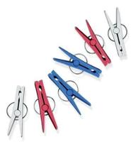 Prendedor Pregador De Roupa Plastico Resistente 24 Unidades - Arqplast