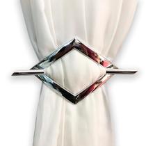 Prendedor Presilha De Cortina Losango Cromado 2 Unidades Prendedor Presilha De Cortina Losango Cromado 2 Unidades