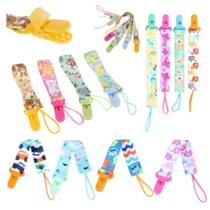 Prendedores de Chupeta para Bebê com Clips Livre de BPA