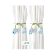 Prendedores De Cortina Rústicos Em Forma De Tulipa, 2 Peças, Sem Danos, Para Decoração De Sala De Prendedores De Cortina Rústicos Em Forma De Tulipa, 2 Peças, Sem Danos, Para Decoração De Sala De