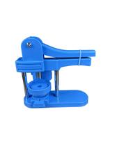 prensa boton com base 58 mm com 100 botons + cortador azul