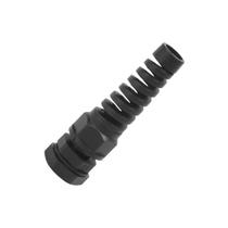 Prensa cabo com acabamento para fio preto pg9