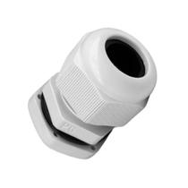 Prensa cabo cor branco modelo pg16 100 peças Prensa cabo cor branco modelo pg16 100 peças