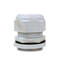 Prensa Cabo PG36 Rosca PVC P/ Cabo 20 á 32mm Cinza Elitek