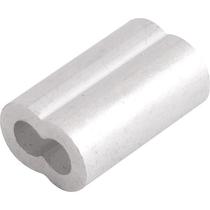 Prensa Cabos Em Alumínio Para Cabos De Aço 1/8 Com 100 Peça Prensa Cabos Em Alumínio Para Cabos De Aço 1/8 Com 100 Peça