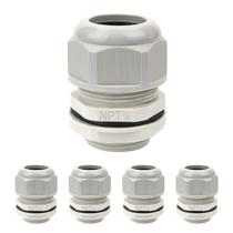 Prensa-cabos LeMotech NPT 3/8" à prova dágua 5-10 mm, pacote com 5 Prensa-cabos LeMotech NPT 3/8" à prova dágua 5-10 mm, pacote com 5