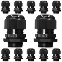 Prensa-cabos Wocloer 3/4" NPT IP68 à prova dágua, 12 peças Prensa-cabos Wocloer 3/4" NPT IP68 à prova dágua, 12 peças