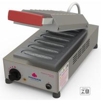 Prensa Crepes Suíço 06 Cavidades Prk-06E Style Progas 127V