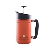 Prensa de Café BruTrek BaseCamp 950ml Parede Dupla Vermelha Prensa de Café BruTrek BaseCamp 950ml Parede Dupla Vermelha