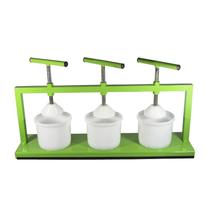 Prensa Ferro 3 Queijos Artesanal + 3 Formas CP-500 Gastrobel