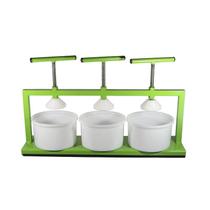 Prensa Ferro 3 Queijos Artesanal + 3 Formas MP1000 Gastrobel Prensa Ferro 3 Queijos Artesanal + 3 Formas MP1000 Gastrobel