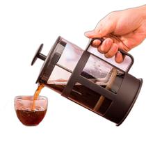 Prensa Francesa Café Manual 350Ml Vidro Filtro Qualidade