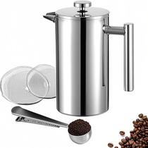 Prensa francesa Meelio Small 350ml isolada em aço inoxidável Prensa francesa Meelio Small 350ml isolada em aço inoxidável