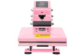 Prensa Manual Plana Térmica 20X30CM SSK-32 Rosa 220V - Sun Special