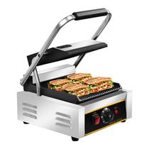 Prensa para Panini HTTSICHI 1800W Antiaderente com Temperatura Ajustável Prensa para Panini HTTSICHI 1800W Antiaderente com Temperatura Ajustável