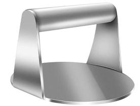 Prensa Smash Burger de Aço Inox 14cm, Molde para Hamburger Redondo HM7092 Prensa Smash Burger de Aço Inox 14cm, Molde para Hamburger Redondo HM7092