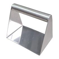 PRENSA SMASH BURGUER E BIFE 14x14x13 CM EM INOX PRENSADOR SMASH PROFISSIONAL PRENSA SMASH BURGUER E BIFE 14x14x13 CM EM INOX PRENSADOR SMASH PROFISSIONAL
