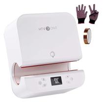 Prensa Térmica Automática para copos 110V branca HTVRONT Prensa Térmica Automática para copos 110V branca HTVRONT