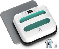 Prensa Térmica EasyCount E 30cm x 25cm Branco-Verde Prensa Térmica EasyCount E 30cm x 25cm Branco-Verde