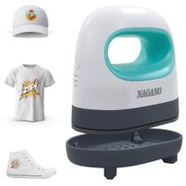 Prensa Térmica Mini de Ferro Portátil Sublimação para Roupas 220v Prensa Térmica Mini de Ferro Portátil Sublimação para Roupas 220v