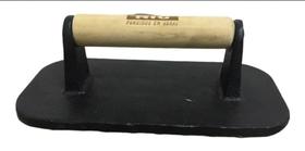 Prensador Amassador pra bife/ hamburguer/carne- Ferro fundido Prensador Amassador pra bife/ hamburguer/carne- Ferro fundido