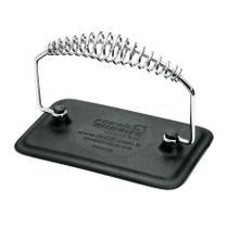 Prensador Retangular Alça de Espiral Panela Mineira 18x11cm