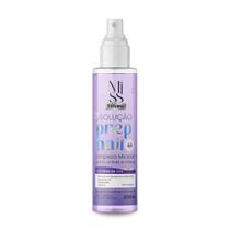 Prep Nail Spray Higienizante Transparente Chiclete de Uva Unhas Limpeza Micelar Refrescante 200ml Yelsew