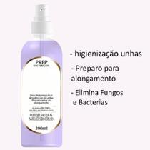 Prep Profissional Unhas Fibra Gel Acrigel Porcelana Higienizador Bactericida Manicures Profissionais