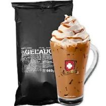 PREPARADO EM PÓ PARA CAFÉ GELADO - SUISSE - Pacote de 560G.