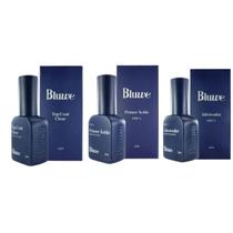 Preparadores Bluwe Primer + Adesivador + Top Coat Clear Novo