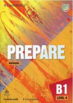 Prepare! 4 wb with digital pack 2ed - CAMBRIDGE