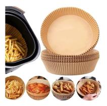 "Prepare alimentos crocantes e deliciosos sem se preocupar com a bagunça depois. Com nosso Forro de Papel para Airfryer,