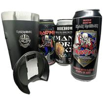 Presente 3 Cervejas Iron Maiden 473ml + Copo Térmico 500ml
