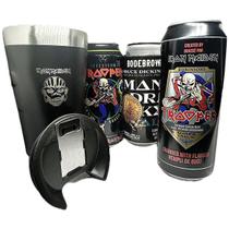 Presente 3 Cervejas Iron Maiden 473Ml + Copo Térmico 500Ml