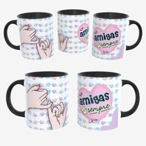 Presente Caneca Amigos Amigas Sempre - Cores