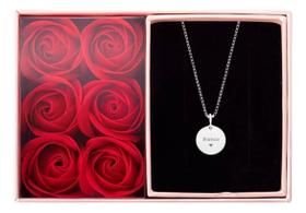 Presente Colar Feminino Prata 925 Filha Do Coração Presente Colar Feminino Prata 925 Filha Do Coração